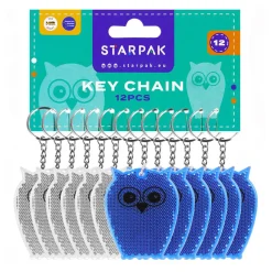 Reflectie Sleutelhanger Uil, 12st.