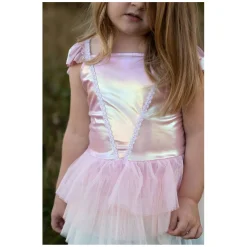 Regenboog Tutu Verkleedjurk, Roze, 5-6jr