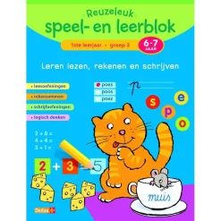 Reuzeleuk Speel- en Leerblok Lezen, Rekenen en Schrijven