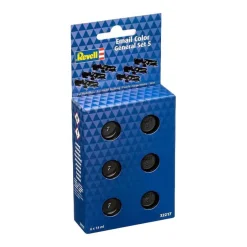 Revell Email Verf Basisset Zwart - Glanzend en Matt - 6x14ml