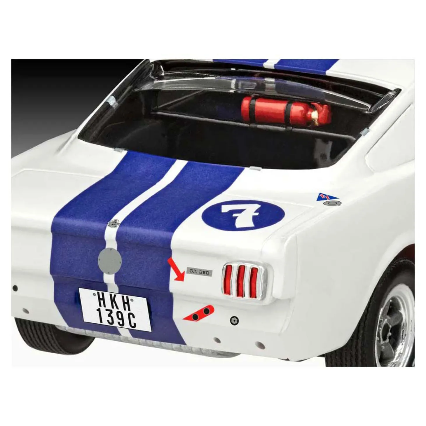 Revell Modelbouwpakket - 1966 Shelby GT 350 R "Stirling Moss" 1:24 - 81dlg.
