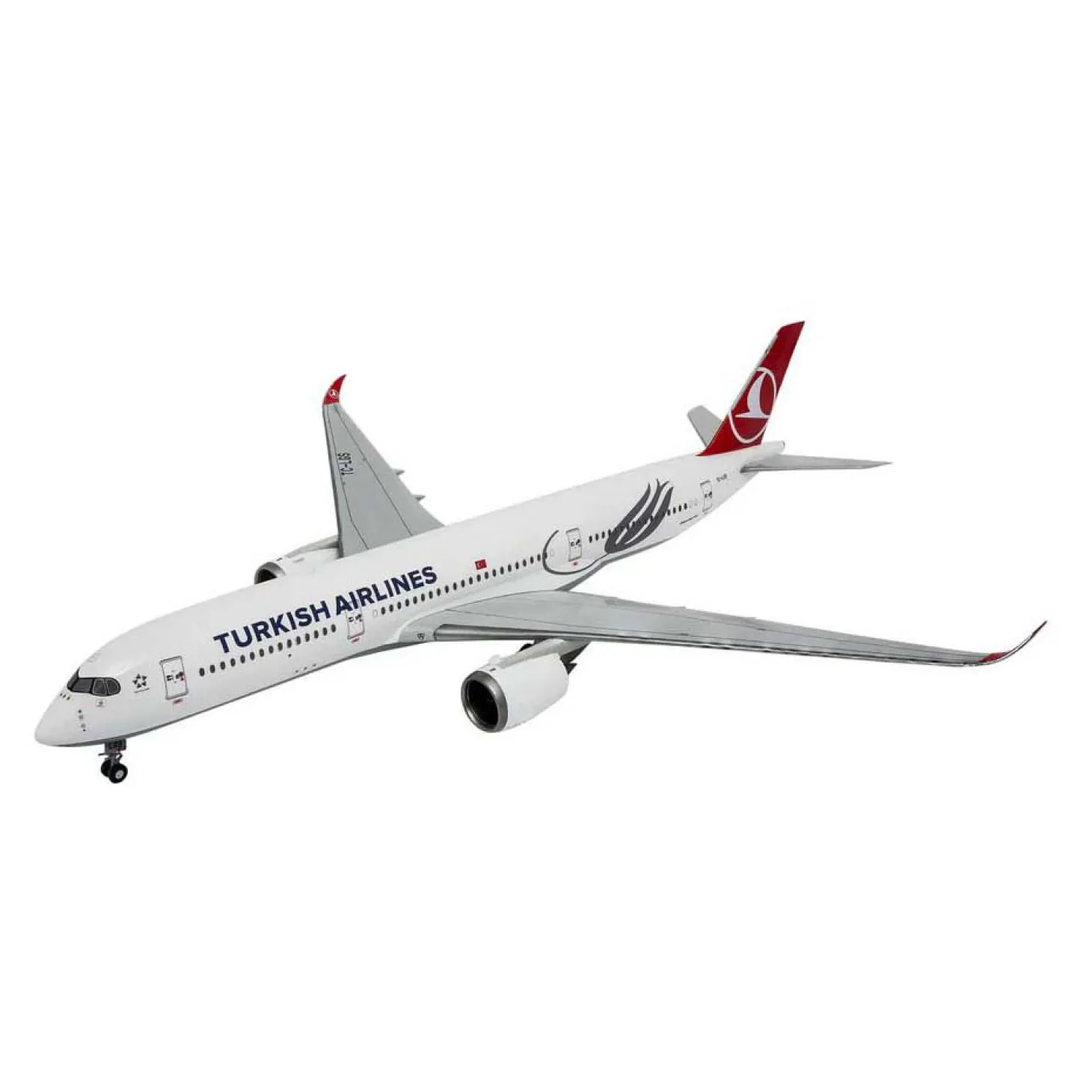 Revell Modelbouwpakket - Airbus A350-900 Turkish Airlines 1:144 - 120dlg.