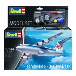 Revell Modelbouwpakket - BAe 146-200 AirUK 1:144 - 63dlg.