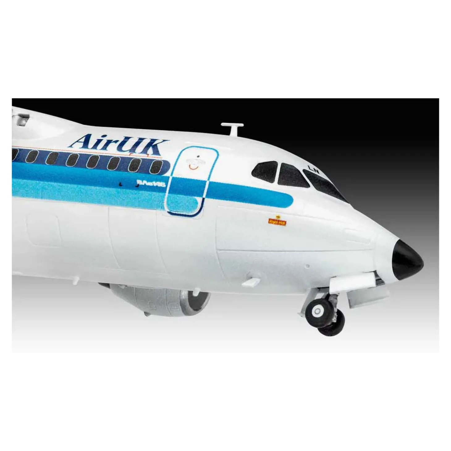 Revell Modelbouwpakket - BAe 146-200 AirUK 1:144 - 63dlg.