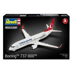 Revell Modelbouwpakket - Boeing 737-800 Turkish Airlines 1:144 - 63dlg.