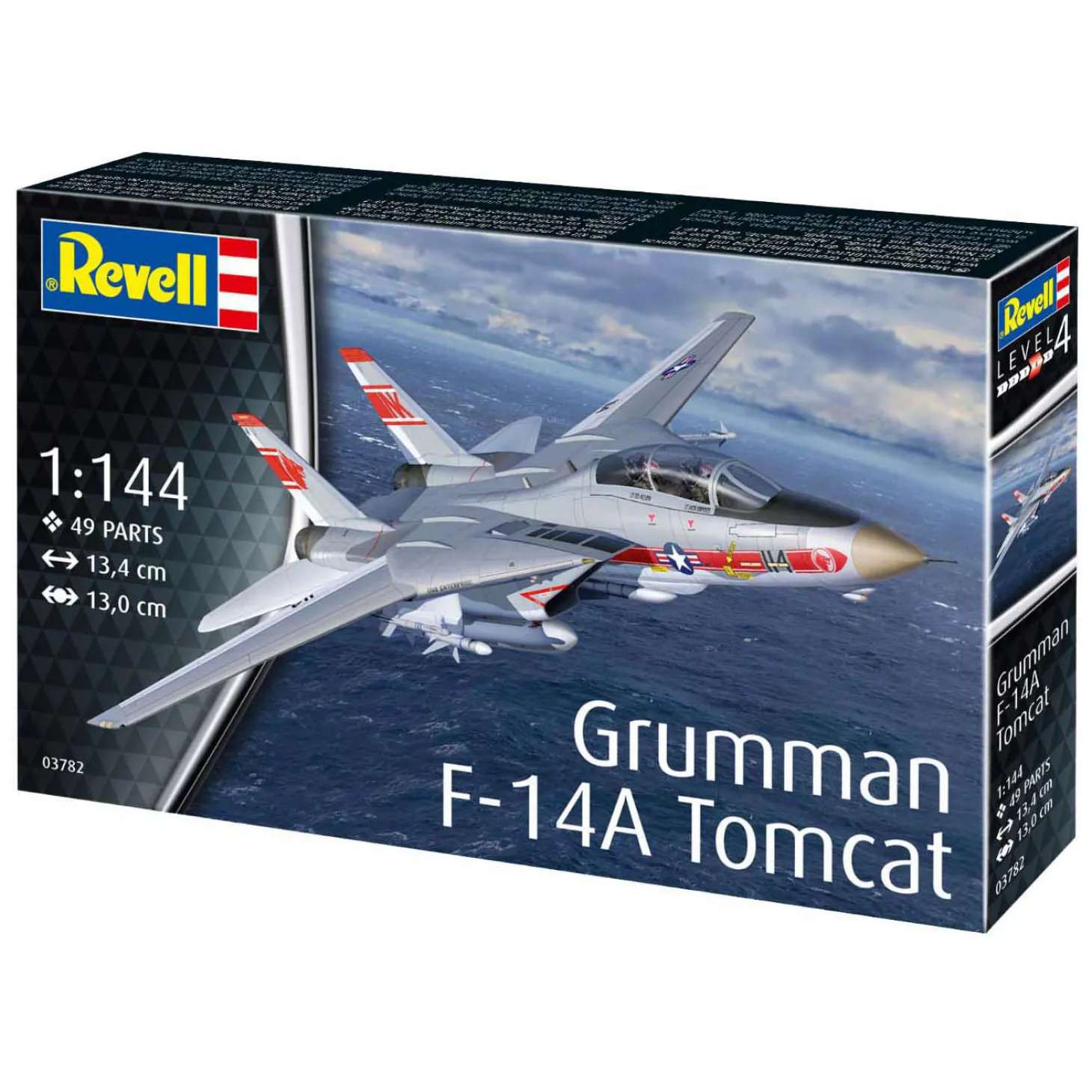 Revell Modelbouwpakket - Grumman F-14A Tomcat 1:144 - 49dlg.
