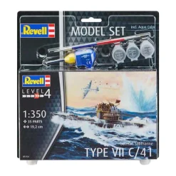 Revell Modelbouwpakket - German Submarine Type VII C/41 1:350 - 35dlg.
