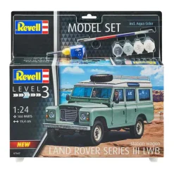 Revell Modelbouwpakket - Land Rover Series III LWB (S. Wagon) 1:24 - 184dlg.