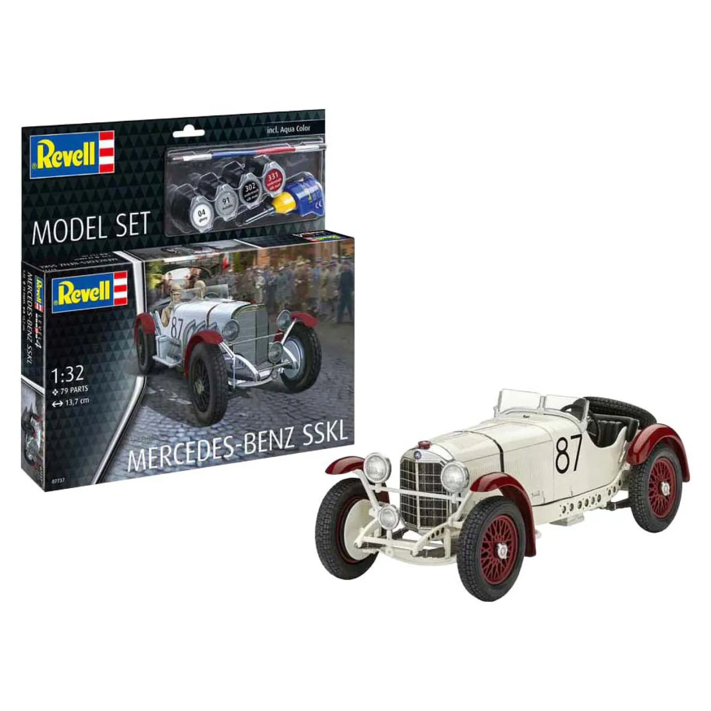 Revell Modelbouwpakket - Mercedes-Benz SSKL 1:32 - 79dlg.