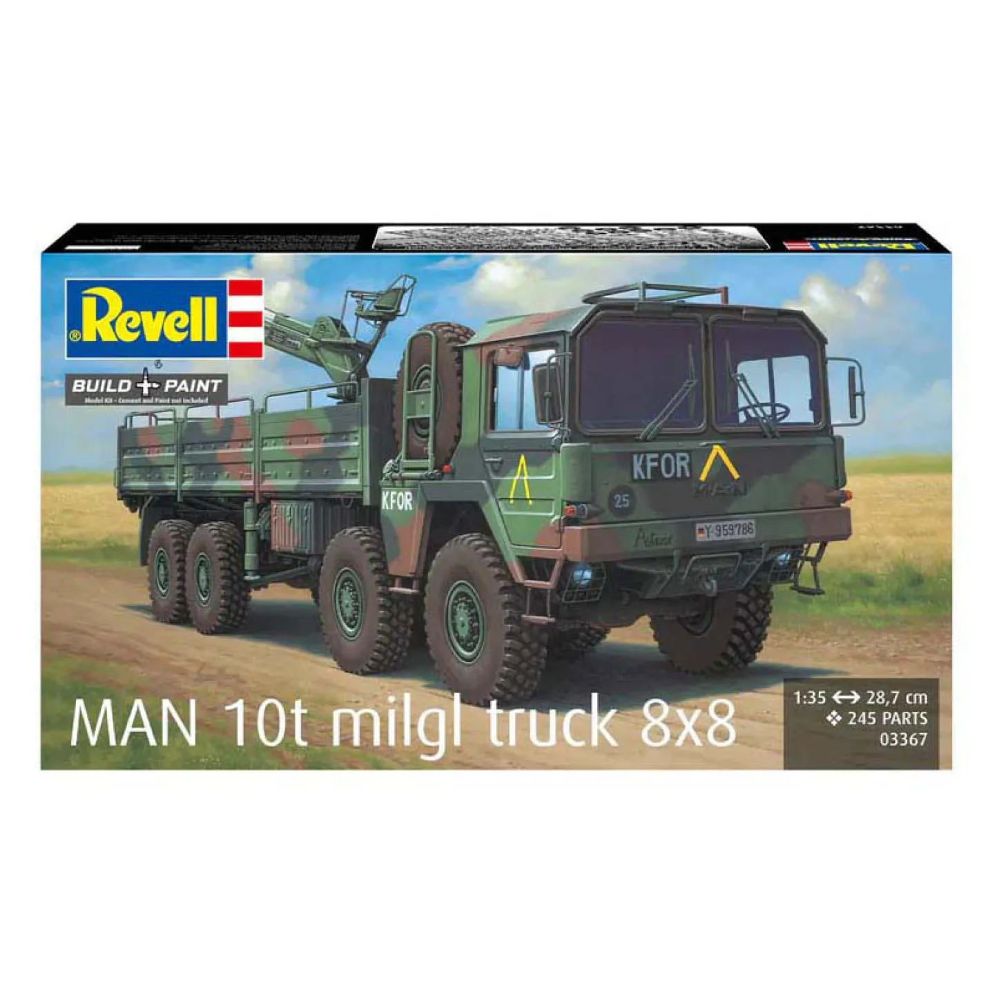 Revell Modelbouwpakket - MAN 10t milgl truck 8x8 1:35 - 245dlg.