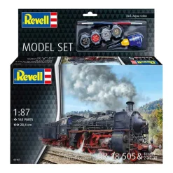 Revell Modelbouwpakket - Schnellzuglokomotive BR18505 with Tender 1:87 - 163dlg.