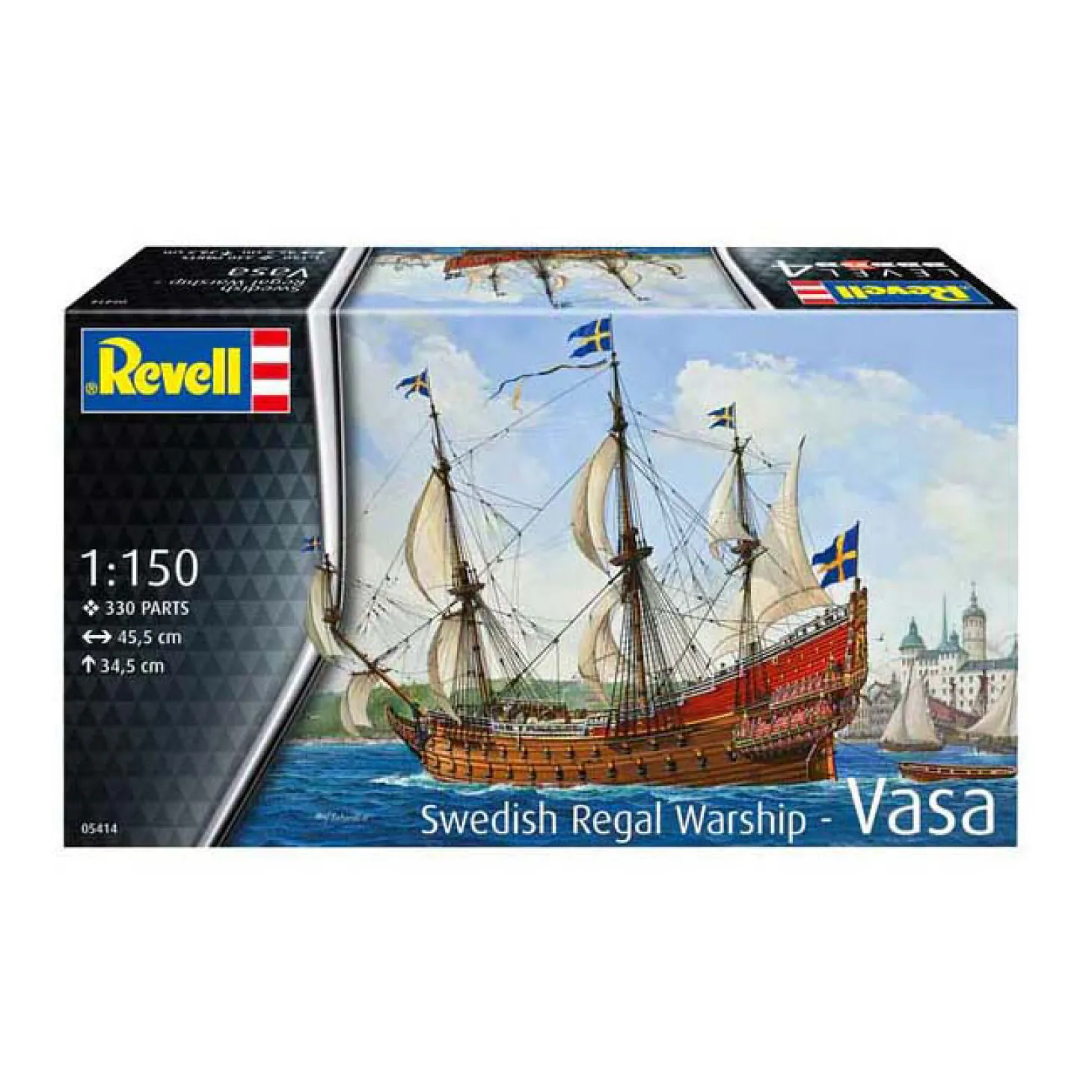 Revell Modelbouwpakket - Swedish Regal Ship VASA 1:150 - 330dlg.
