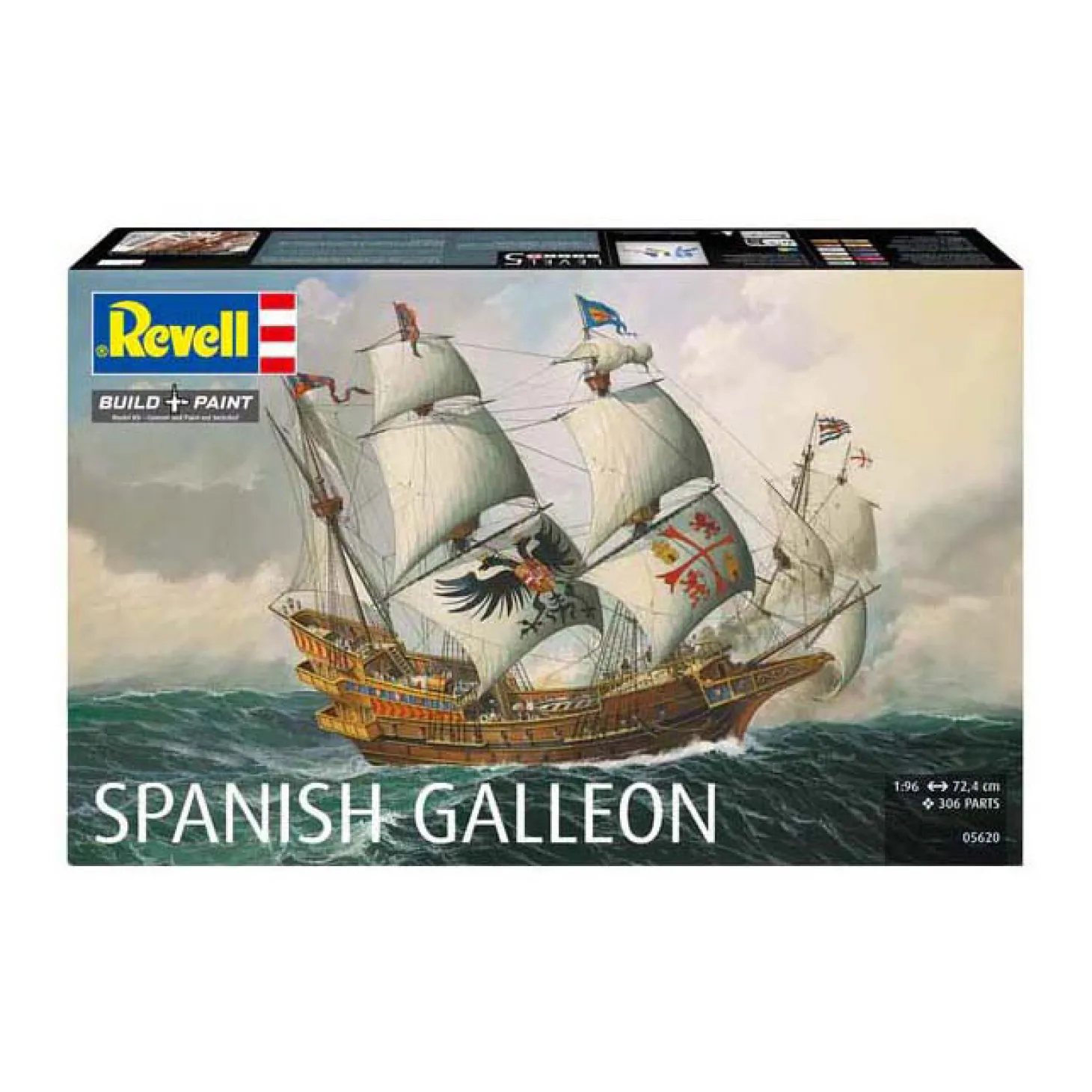 Revell Modelbouwpakket - Spanish Galleon 1:96 - 306dlg.
