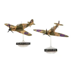 Revell Modelbouwpakket - Spitfire Mk.1a & Hurricane Mk.1 1:144 - 31dlg.