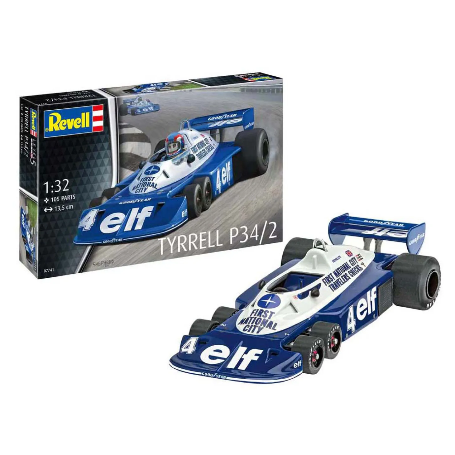 Revell Modelbouwpakket - Tyrrel P34/2 1:32 - 105dlg.
