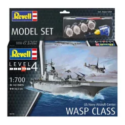 Revell Modelbouwpakket - US Navy Assault Carrier WASP Class 1:700 - 142dlg.