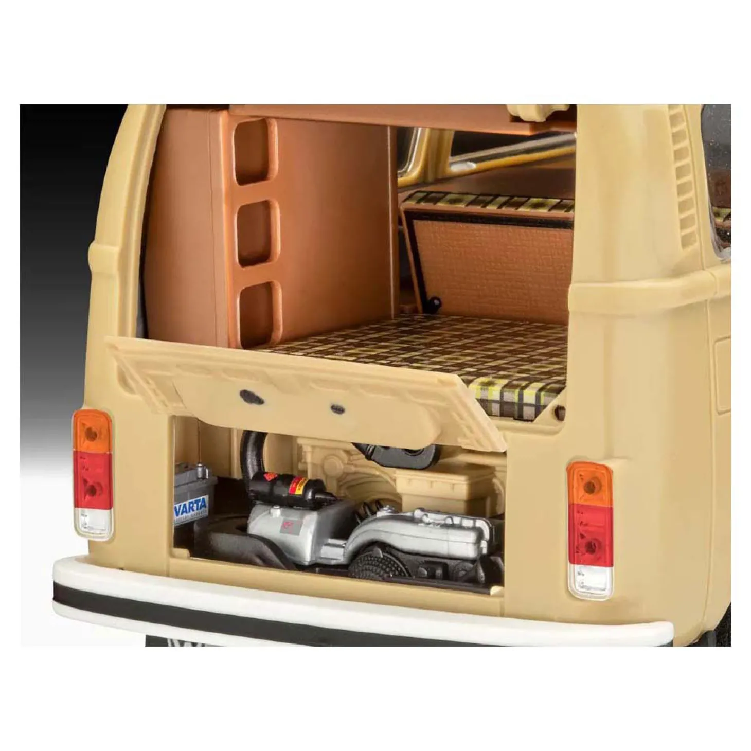 Revell Modelbouwpakket - VW T2 Camper 1:24 - 112dlg.