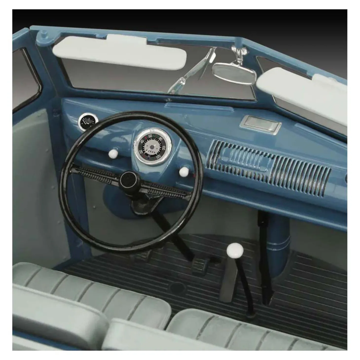 Revell Modelbouwpakket - VW T1 panel van - 75 Years VW T1 1:16 - 144dlg.