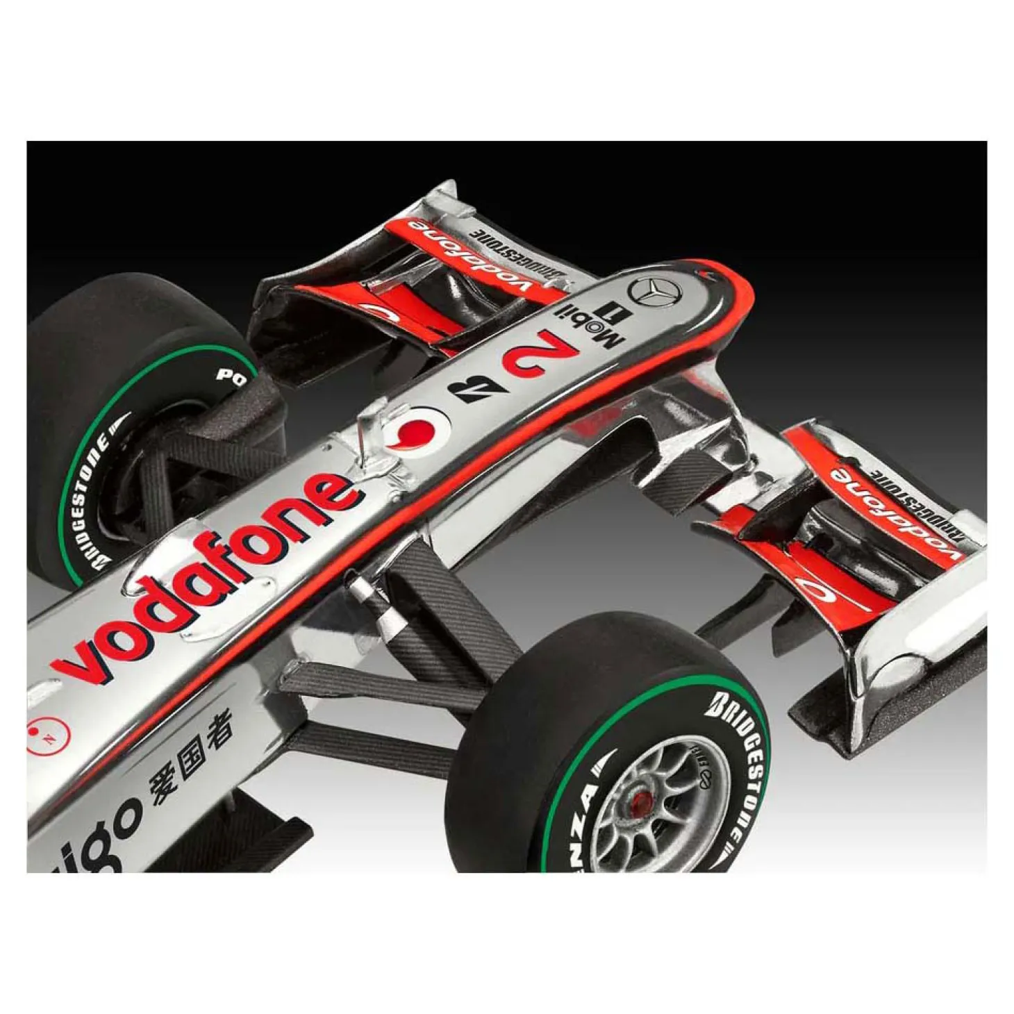Revell Modelbouwpakket - Vodafone McLaren Mercedes MP4-25 "L. Hamilton" 1:24 - 103dlg.