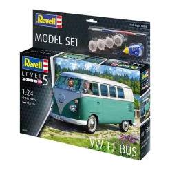 Revell Modelbouwpakket - VW T1 Bus 1:24 - 146dlg.