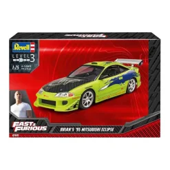 Revell Modelbouwpakket Fast & Furious - Brian's 1995 Mitsubishi Eclipse 1:25 - 75dlg.