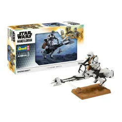 Revell Modelbouwpakket Star Wars - Speeder Bike The Mandalorian 1:12 - 102dlg.