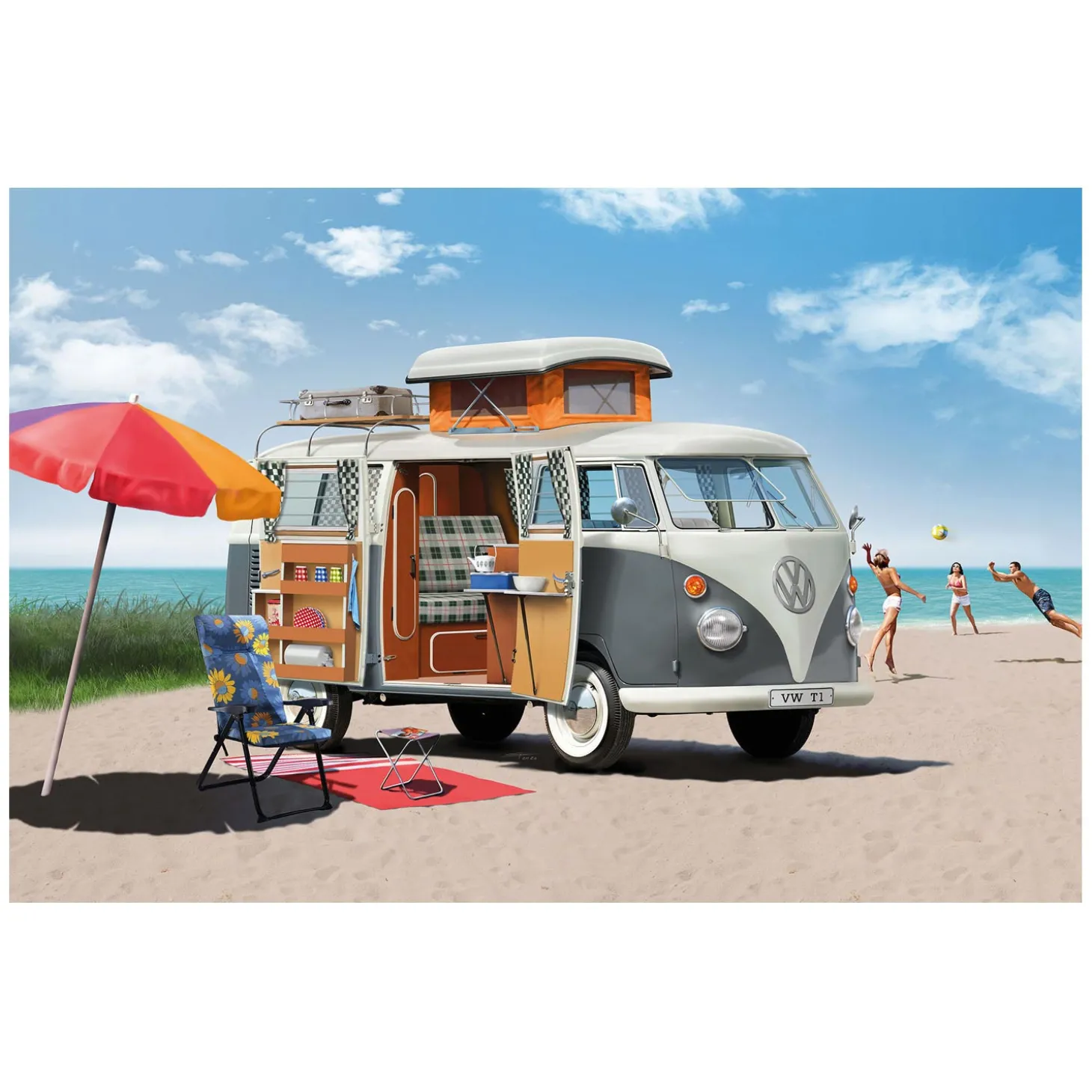 Revell VW T1 Camper Modelbouw