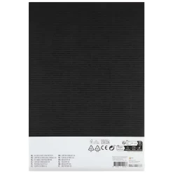 Ribbel Knutselkarton A4, 8 Vellen 8 Kleuren