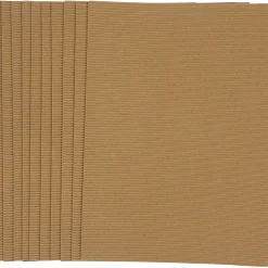 Ribbelkarton 120gr, 10 Vellen