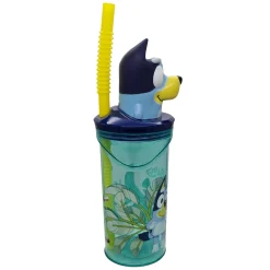 Rietjesbeker Bluey 3D Figuur, 360ml