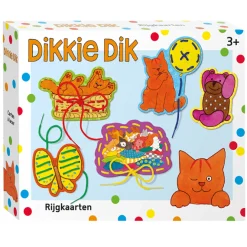 Rijgkaarten Set Dikkie Dik