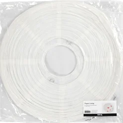 Rijstpapier Lamp Wit, 35cm