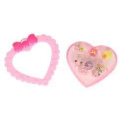 Ringen in Sieradendoos Hart, 8st.