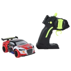 Roadstar RC Bestuurbare Rally Auto met Licht 2.4GHz Rood, 13cm