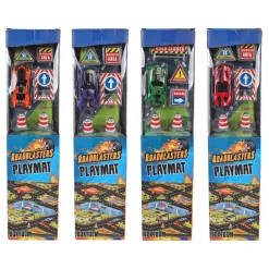 Roadstarblasters Verkeerskleed met Auto en Accessoires