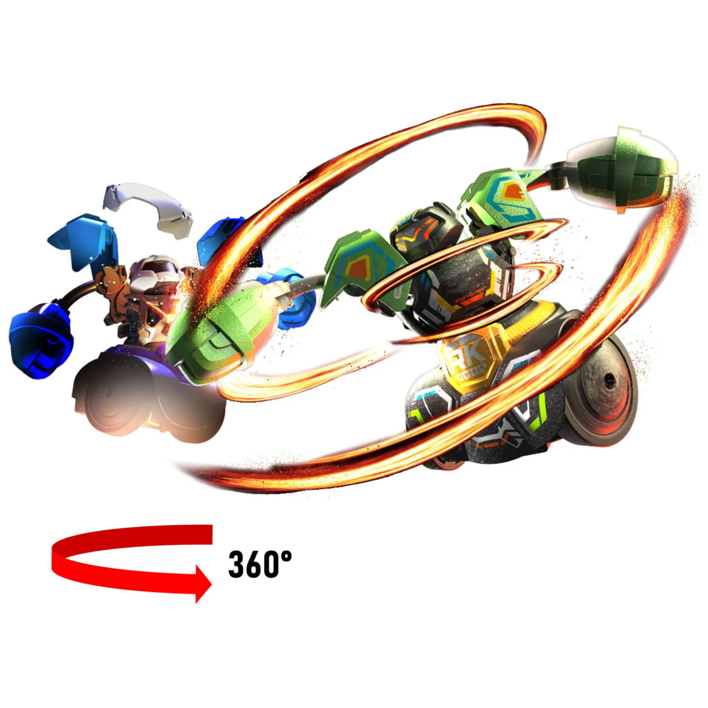 Robo Kombat Tornado Battle Pack Bestuurbare Robots