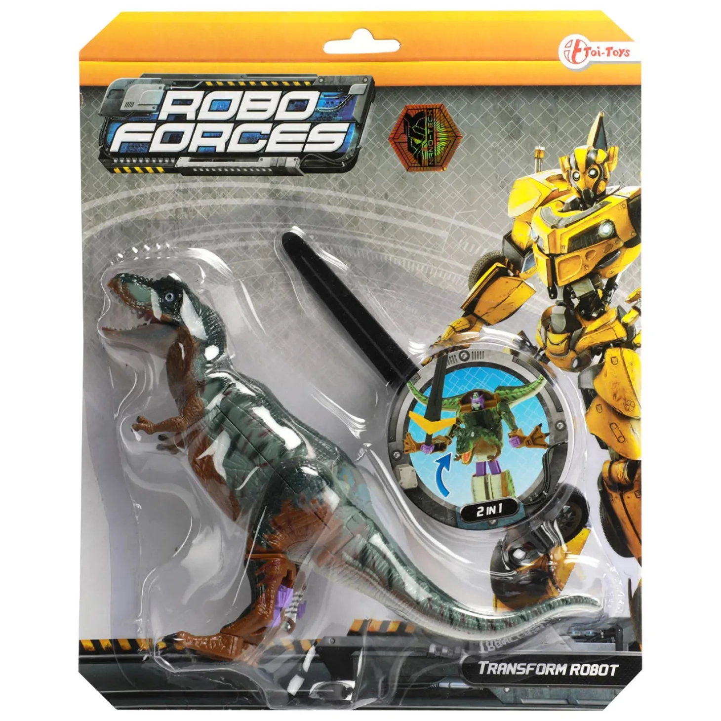 Roboforces Veranderrobot Dino, 17cm