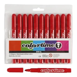 Rode Jumbo Stiften, 12st.