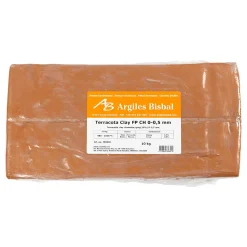 Rode Klei met Chamotte, 10kg