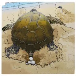 Rolf - Groei en 4 Lagenpuzzel Schildpad - 86st.