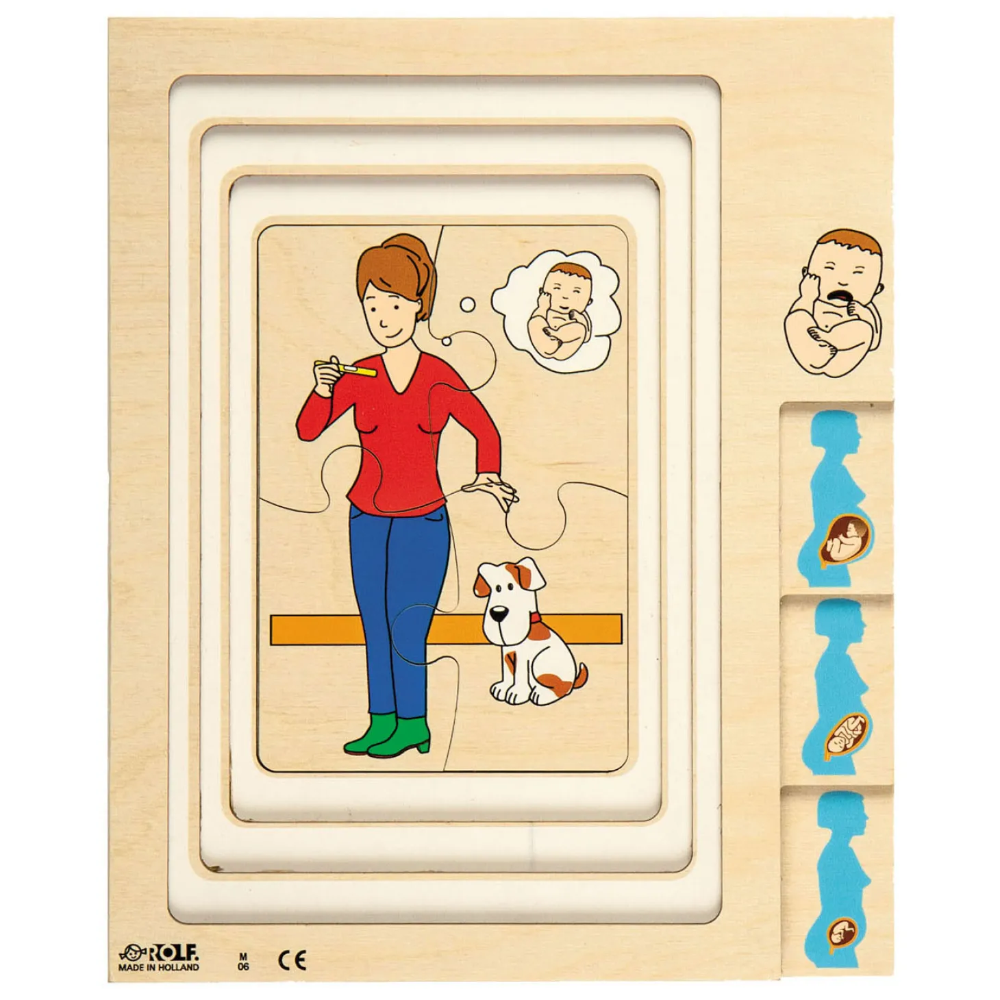 Rolf - Groei en 4 Lagenpuzzel, 42st.