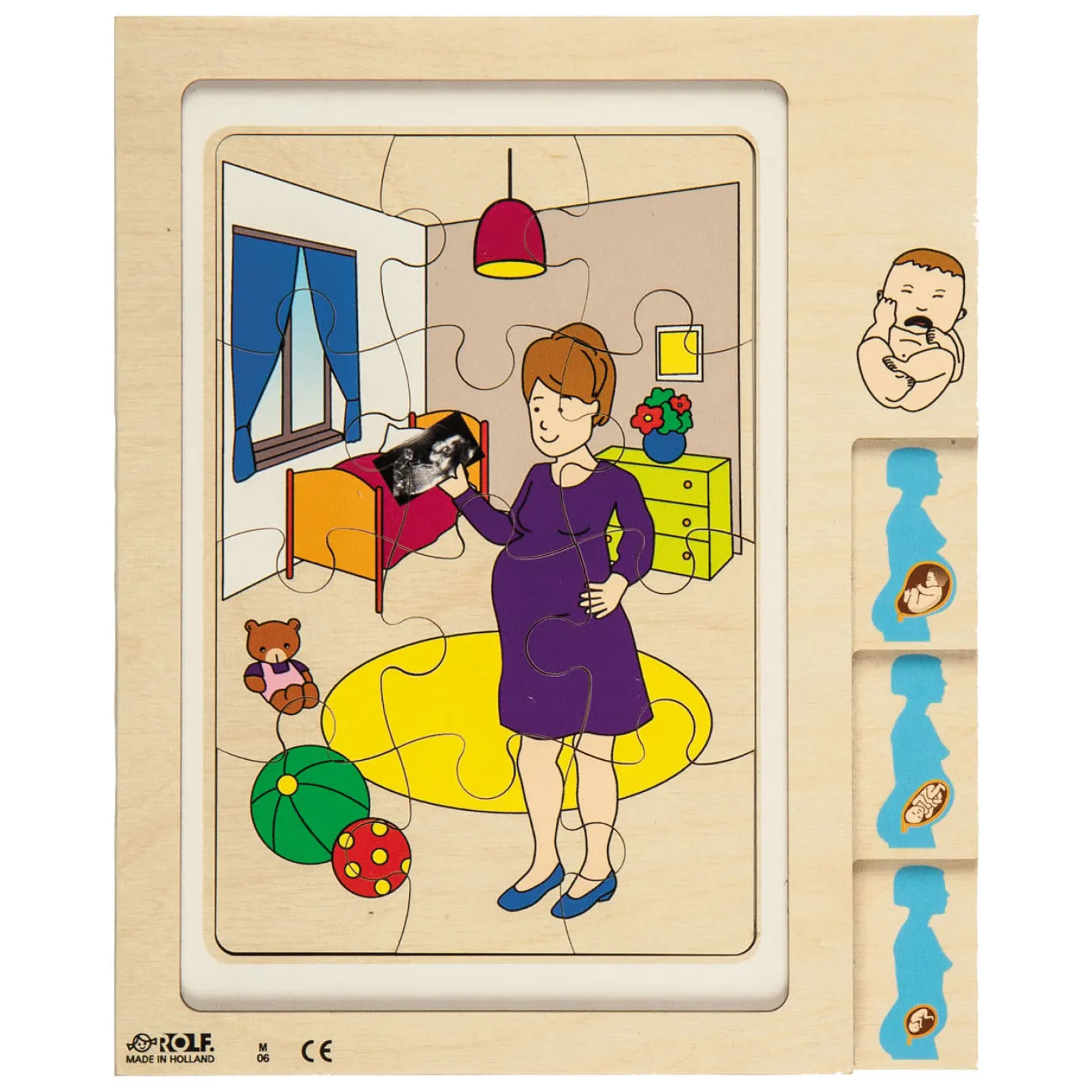 Rolf - Groei en 4 Lagenpuzzel, 42st.