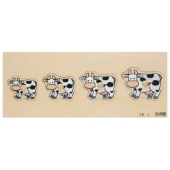 Rolf - Houten Inlegplank Klein-Groot Koe