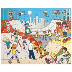 Rolf - Houten Legpuzzel Skaten - 30st.