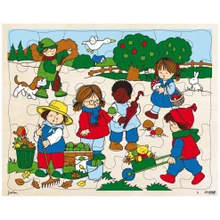 Rolf - Houten Leguzzel Herfst - 35st.