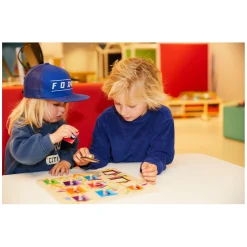 Rolf - Houten Noppenpuzzel Vogelhuisjes, 10st.