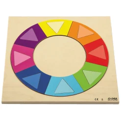Rolf - Houten Reliefpuzzel Ontdek de Kleur en Vorm - 2st.