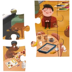 Rolf - Houten Vloerpuzzel Sinterklaas, 40st.