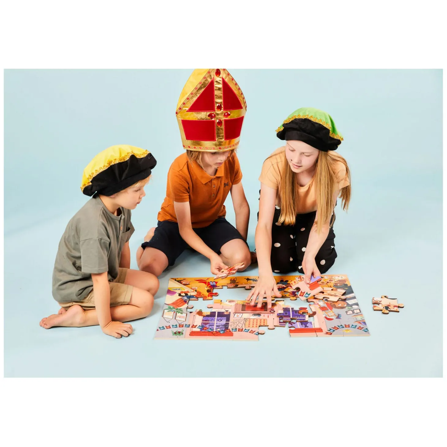 Rolf - Houten Vloerpuzzel Sinterklaas, 40st.