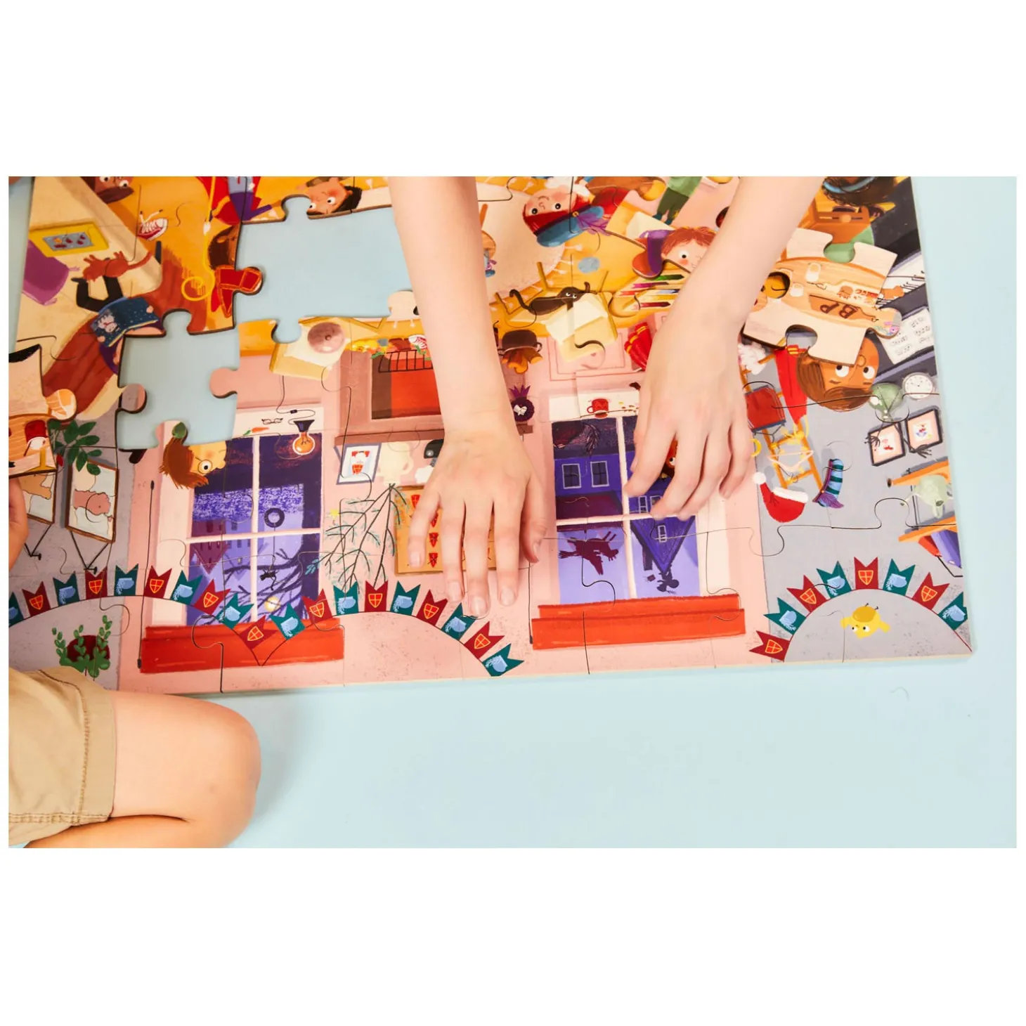 Rolf - Houten Vloerpuzzel Sinterklaas, 40st.